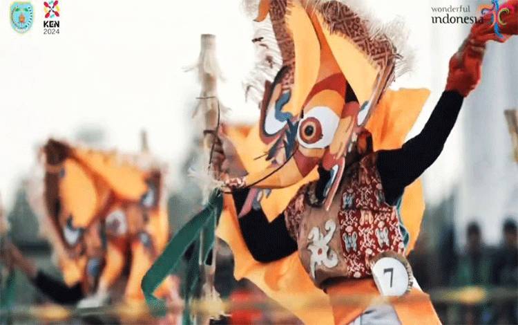 Festival Babukung Lestarikan Tradisi Adat dan Budaya Dayak Tomun