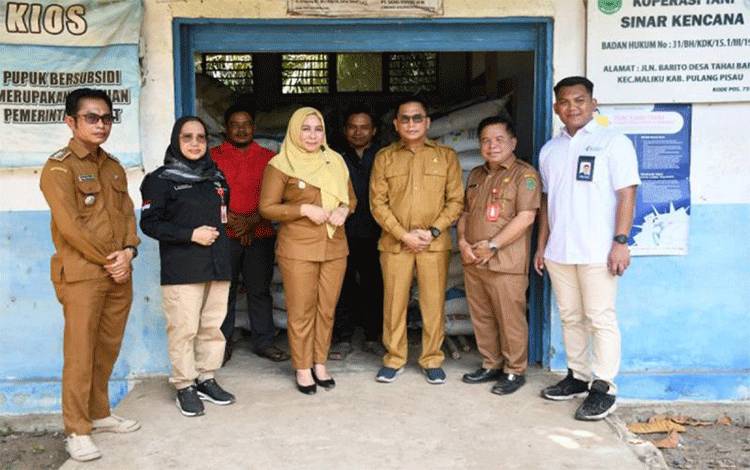 Penyaluran Pupuk Subsidi di Pulang Pisau Berbasis Digital