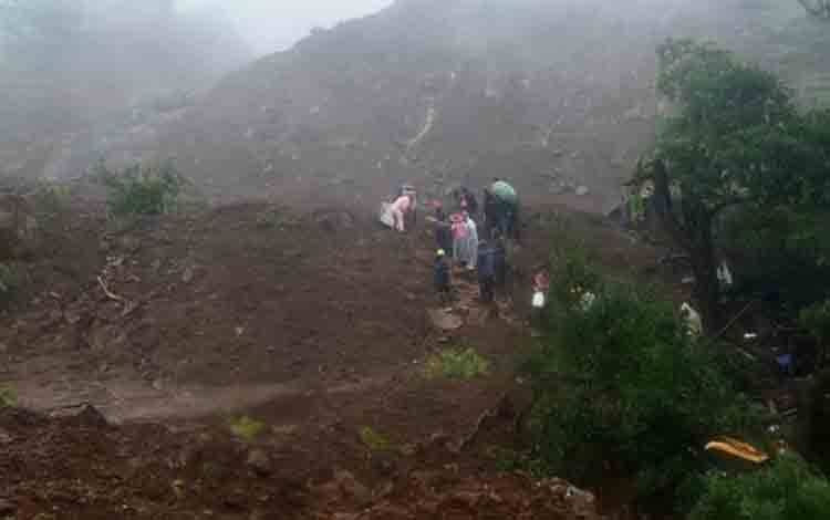 Sedikitnya 20 Orang Meninggal Akibat Tanah Longsor di India