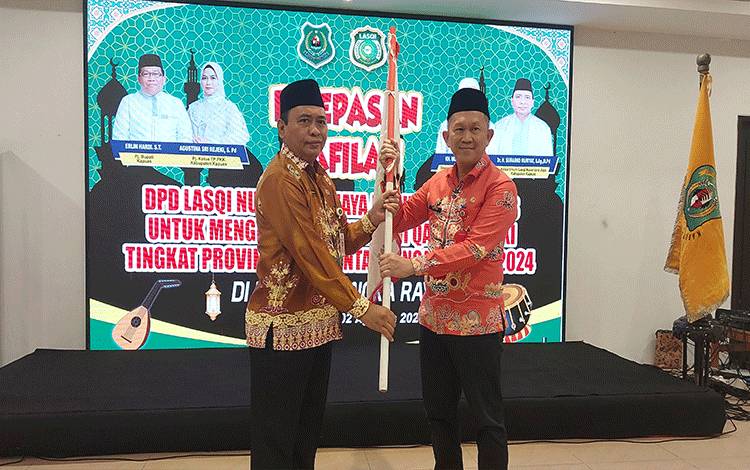 Ikuti FSQ ke XI Tingkat Provinsi Kalteng, Kafilah Kapuas Resmi Diberangkatkan