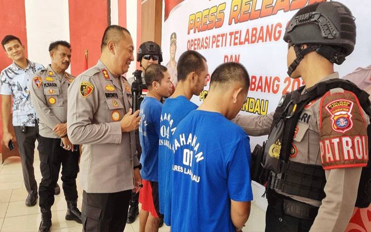 Polres Lamandau Tangkap Tiga Penambang Emas Ilegal