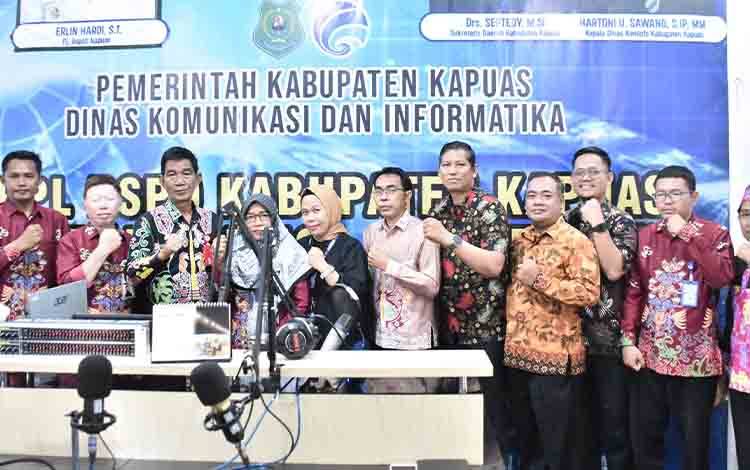 Kemkominfo RI Uji Laik Operasi LPPL RSPD Kabupaten Kapuas