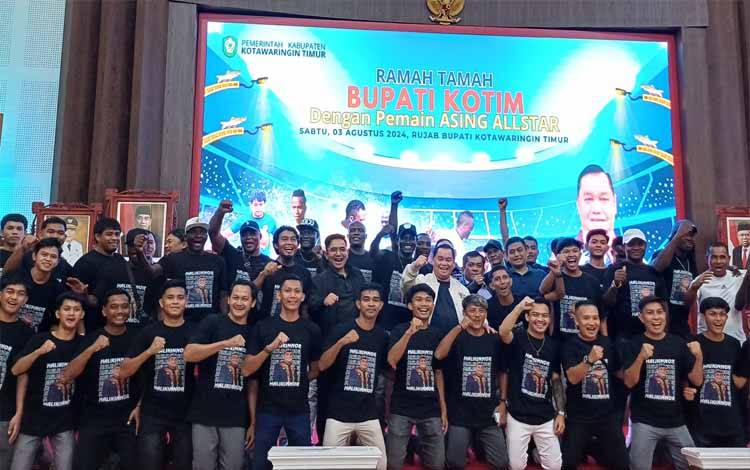 Bupati Kotim Ingin Sampit Miliki Club di Liga 2