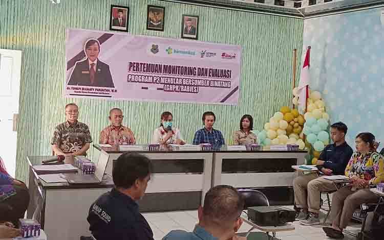 Pertemuan Sekaligus Monev Program Pencegahan Rabies Digelar di Kapuas