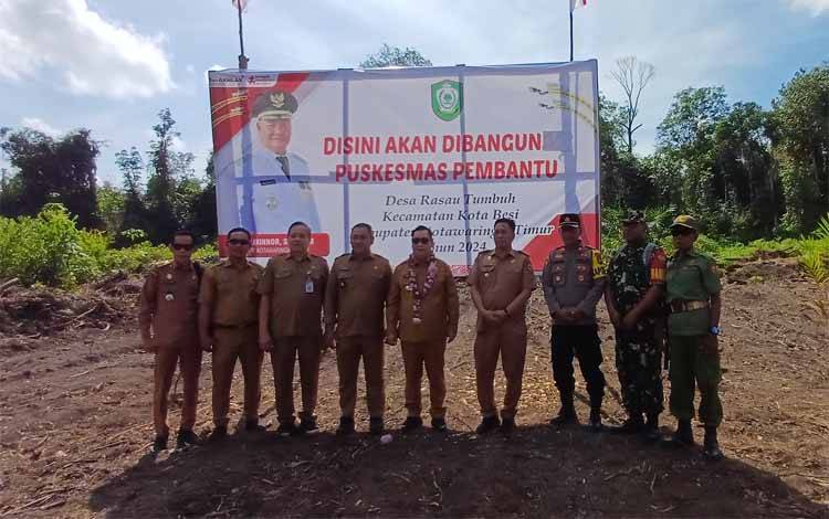 Bupati Kotim Apresiasi Kades Rasau Tumbuh Hibahkan Tanah untuk Pustu