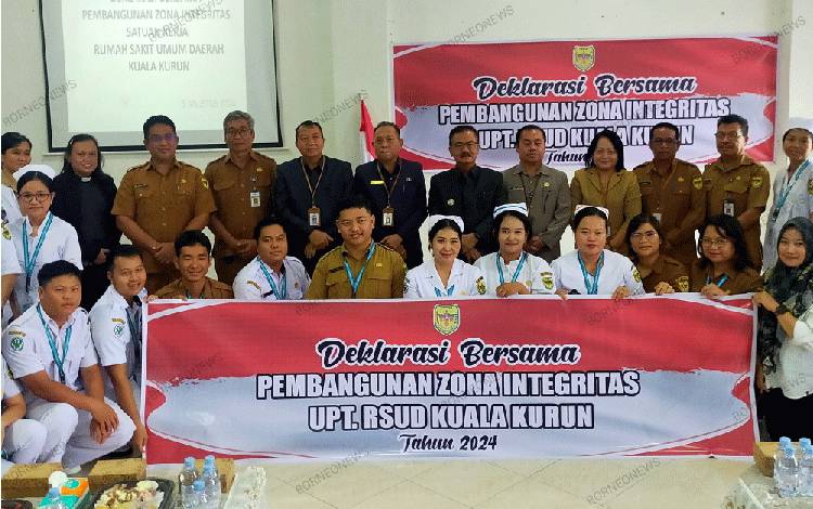 Pj Bupati Gunung Mas: Mudah-mudahan Pegawai di RSUD Kuala Kurun Bisa Menjaga Komitmen dan Integritas