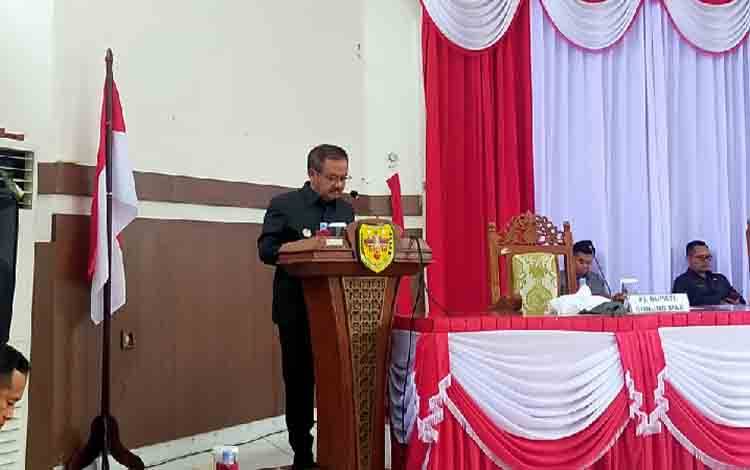 Pj Bupati Gunung Mas Minta Perangkat Daerah Manfaatkan Dana Terbatas Secara Efektif dan Efisien