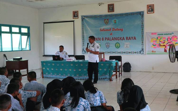 BPBD Palangka Raya Gencar Sosialisasi Mitigasi Bencana ke Pelajar