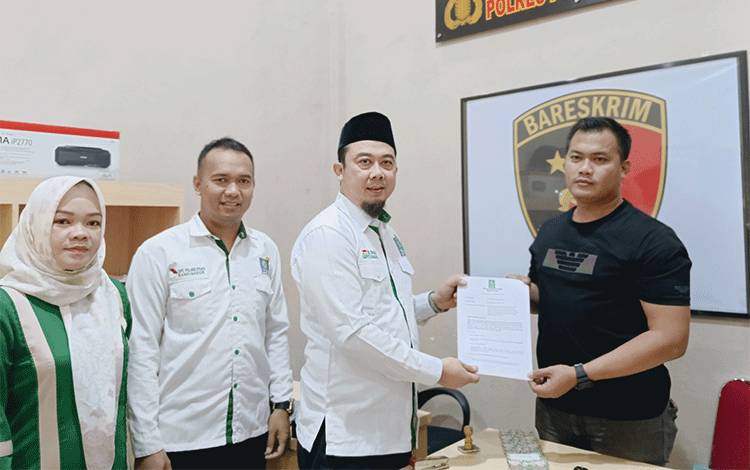PKB Pulang Pisau Laporkan Lukman Edy ke Satreskrim Polres Pulpis