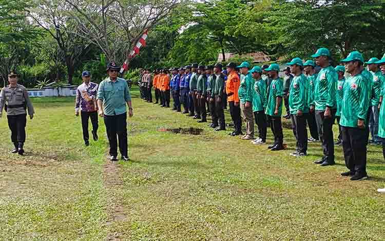 BPBD Seruyan Gelar Apel Kesiapan Penanganan Karhutla