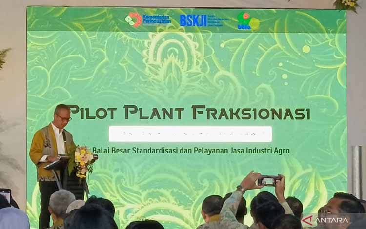 Kemenperin Hadirkan Fraksionasi Kelapa Sawit Pacu Transisi Energi