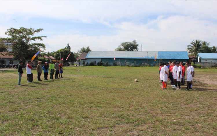 Turnamen Sepak Bola Mini Timpah Cup Meriahkan HUT ke 79 RI