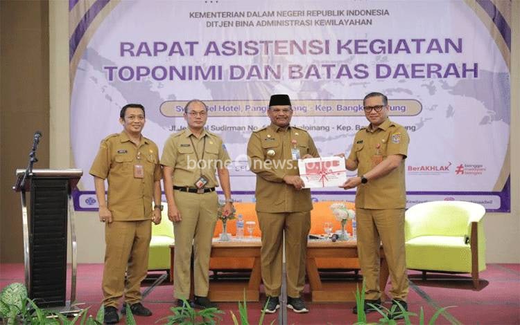 Kemendagri: Pemutakhiran Data Pastikan Keakuratan Informasi Geospasial, Disepakati Tata Batas Kalteng-Kalbar