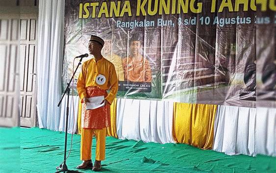Lestarikan Budaya Lokal di Festival Pantun Sekolah dan Sejarah Kesultanan