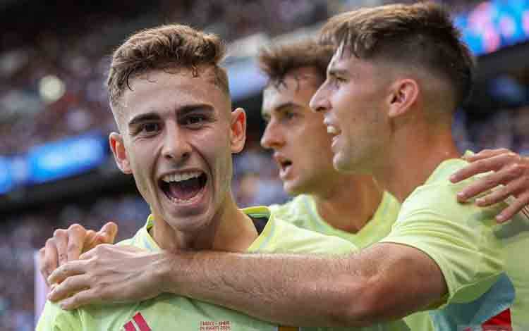 Fermin Lopez Sangat Bangga "Tak Terkalahkan" Bersama Spanyol