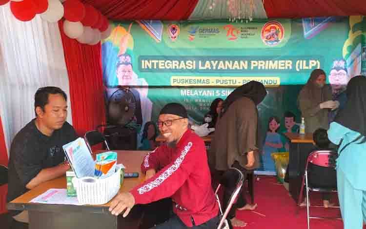 Stand Dinkes di Seruyan Expo 2024 Sediakan Layanan Kesehatan Gratis