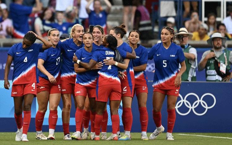 AS Raih Medali Emas Kelima Sepak Bola Putri Setelah Tekuk Brazil 1-0