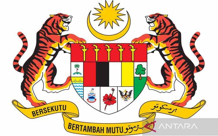 Lambang Negara Malaysia. ANTARA/Wikipedia/pri. (ANTARA/Wikipedia)