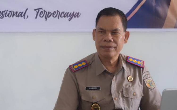 Kepala Kantor Pertanahan Kabupaten Gunung Mas M Zubaidi Noor. (FOTO: IST)