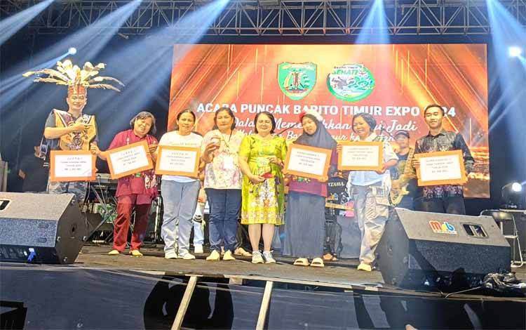 DisdagkopUKM Barito Timur Umumkan Pemenang Lomba Stan UMKM di Bartim Expo 2024
