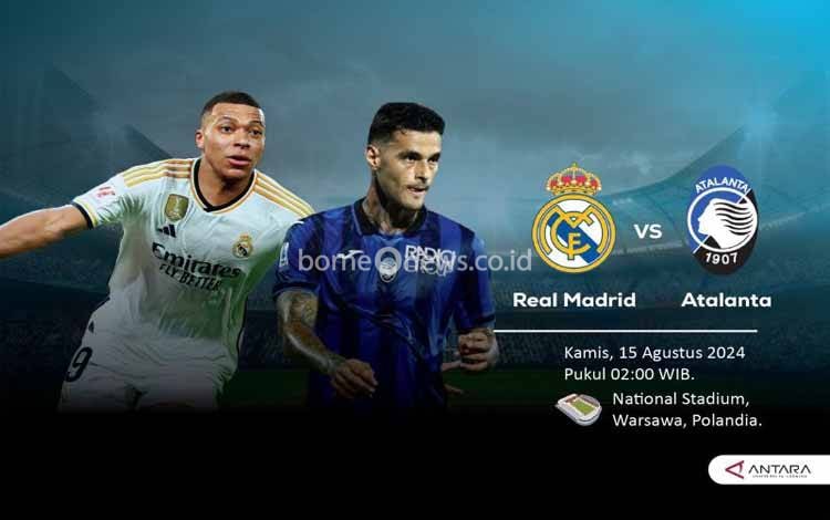 Real Madrid Bawa Pemain Terbaik ke Piala Super UEFA Termasuk Mbappe