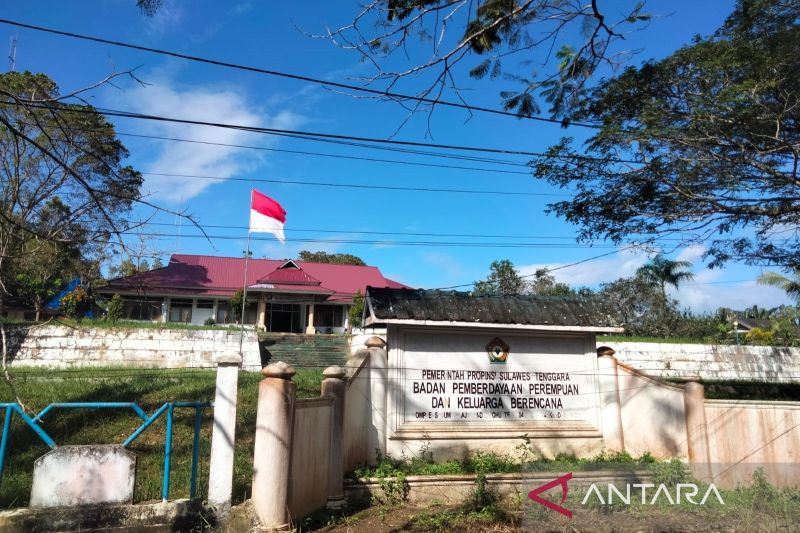 Kantor DP3APPKB Provinsi Sultra. (ANTARA/La Ode Muh Deden Saputra)