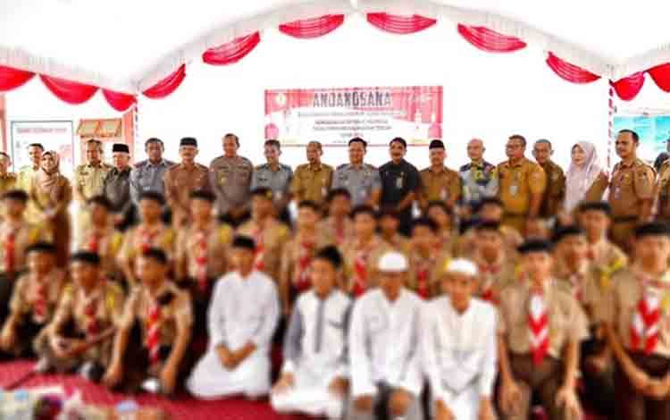Pemprov Kalteng Warnai HUT RI dengan Anjangsana Sosial