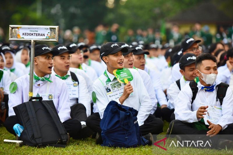 USU Sambut Mahasiswa Baru dengan PKKMB 2024