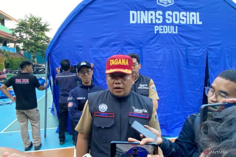 Distribusi Bantuan untuk Pengungsi Korban Kebakaran Manggarai Jakarta Selatan