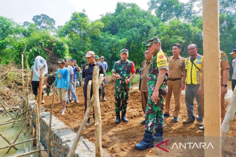 TNI Tinjau Program TMMD ke 121 di Rejang Lebong, Anggaran Rp1,10 Miliar