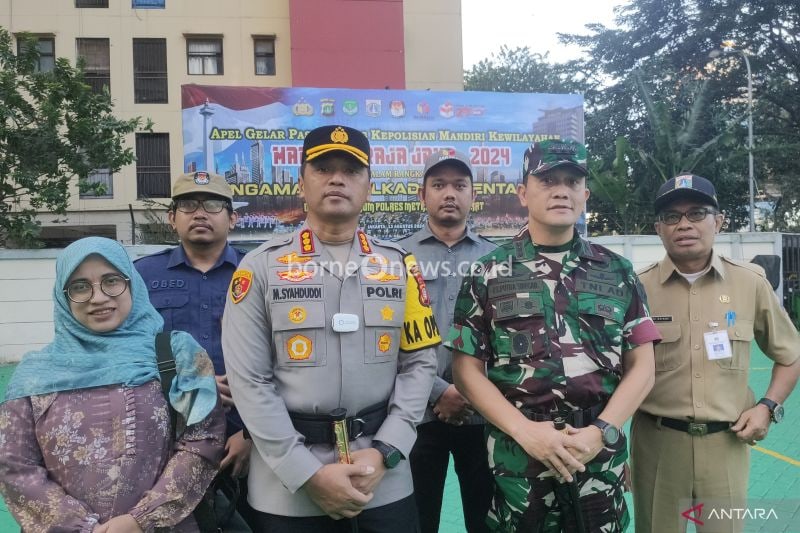 Polres Jakarta Barat Terapkan Metode 2-8-16 untuk Amankan TPS Pilkada 2024