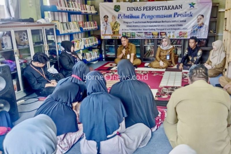 Pelatihan Pengemasan Produk UMKM di Hulu Sungai Utara, Kalsel