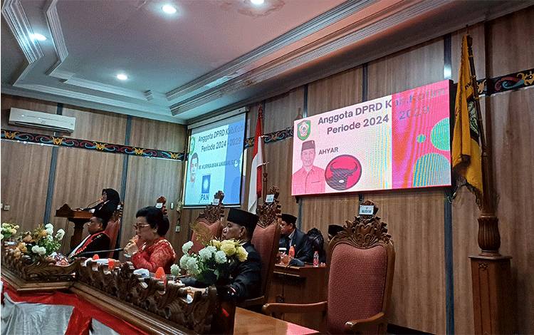 Ahyar Umar Masuk Daftar Anggota DPRD Kotim yang Dilantik