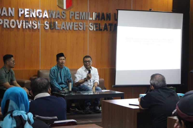 Bawaslu Sulsel Libatkan Pemantau untuk Pemetaan Kerawanan Pilkada 2024