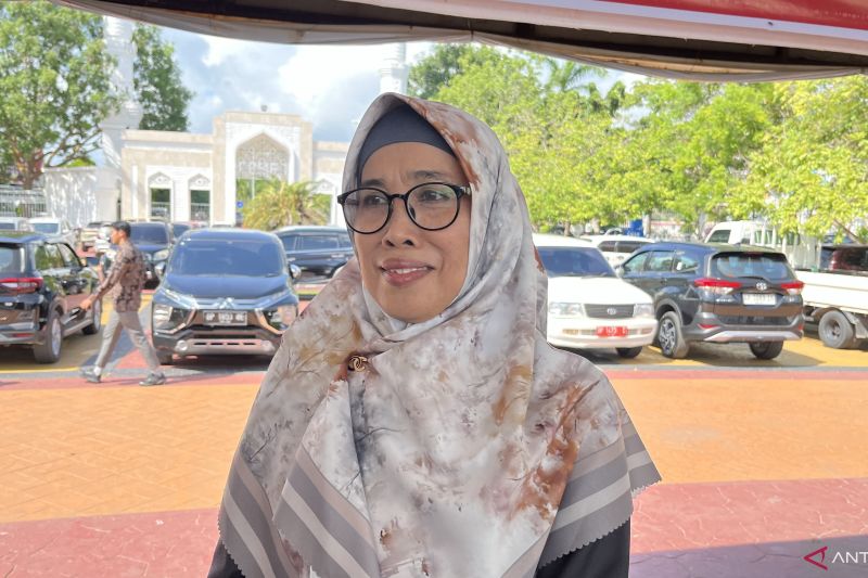 Kepala Badan Kesbangpol Kota Batam Riama Manurung di Batam, Rabu(14/08/2024). (ANTARA/Jessica)