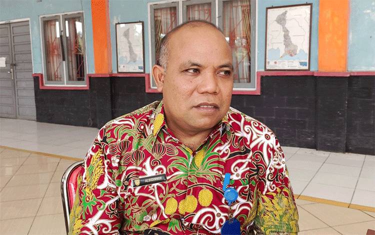 Kepala Dinas Ketahanan Pangan dan Pertanian (DKPP) Seruyan, Albidinnor (Foto : FAHRUL)