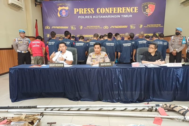 Polisi Tangkap 130 Pencuri Buah Sawit di Kotawaringin Timur