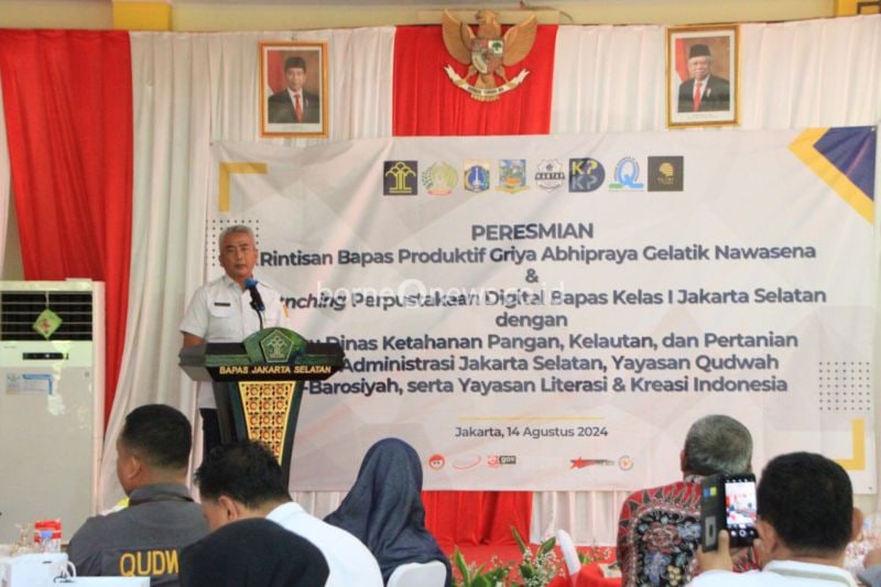 Suasana pelatihan Rintisan Bapas Produktif (Ripaspro) Griya Abhipraya Gelatik Nawasena di Agro Edukasi Wisata (AEW) Ragunan, Jakarta, Rabu (14/8/2024) ANTARA/HO-Kominfotik Jakarta Selatan
