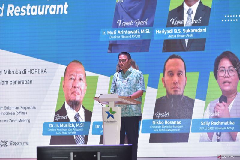 Sekretaris Jenderal Perhimpunan Hotel dan Restoran Indonesia (PHRI), Maulana Yusran. ANTARA/HO-LPPOM MUI.