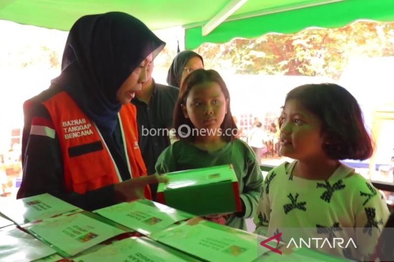 Baznas Salurkan 4.500 Porsi Makanan untuk Penyintas Kebakaran