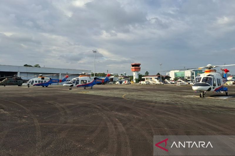Polri Siagakan 4 Helikopter untuk HUT Ke-79 RI di Nusantara