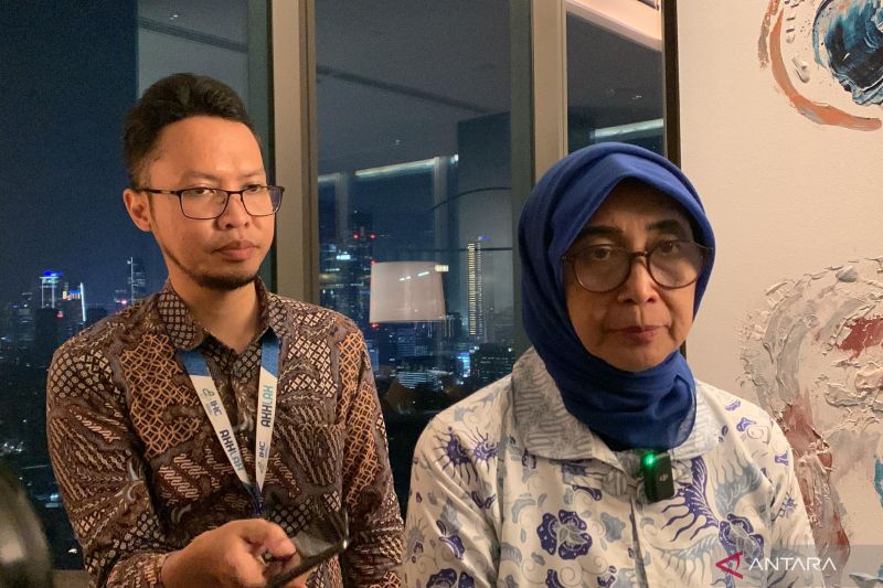 Pelaksana Tugas Direktur Utama dan Direktur Medis PT Pertamina Bina Medika IHC Lia G Partakusuma dalam jumpa pers yang digelar di Jakarta, Rabu (14/8/2024). ANTARA/Sinta Ambar