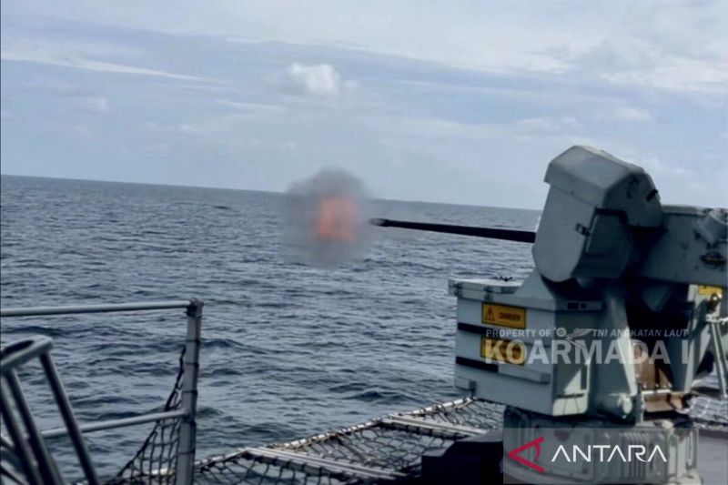 Persiapan KRI Bung Tomo untuk Latihan Bersama dengan Vietnam
