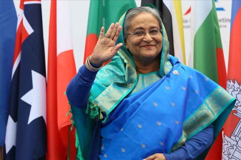 Mantan PM Bangladesh Sheikh Hasina/ HO-Anadolu/www.aa.com.tr