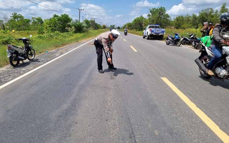 Balita Tewas Tertabrak Dump Truck di Jalan Trans Palangka Raya - Pulang Pisau
