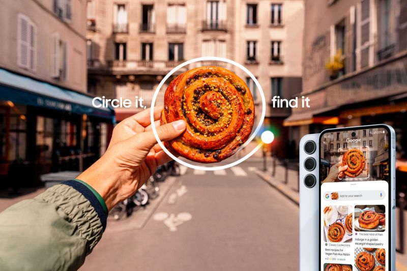 Samsung Hadirkan Fitur Circle to Search untuk Galaxy A dan Tab S9 FE