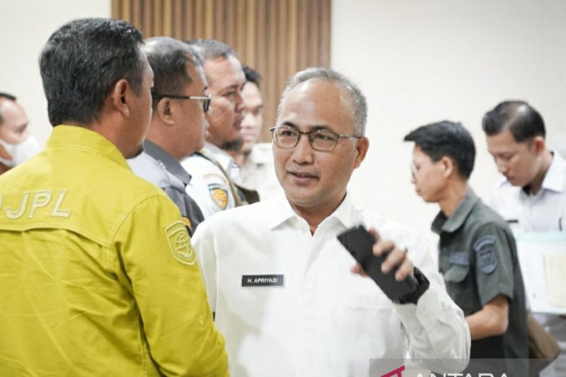 Sekda Muba Apriyadi siapkan program percepat tiga prioritas atasi dampak jembatan roboh (ANTARA/HO/Dinas Kominfo Muba)
