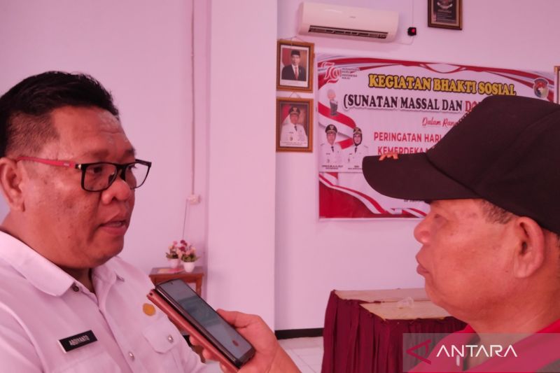 Sekda Kabupaten Mukomuko Abdiyanto, Rabu (14/8/2024) ANTARA/Ferri.