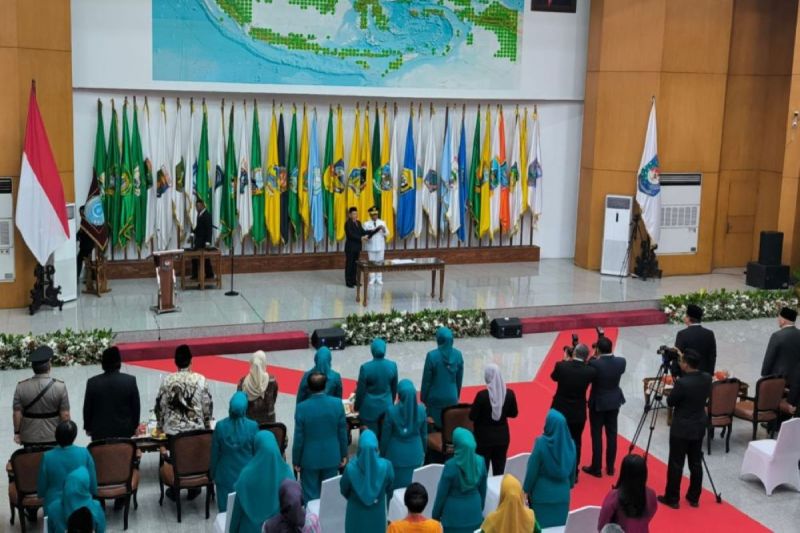 Pelantikan Rahman Hadi sebagai Pj Gubernur Riau 2024