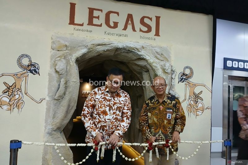 Pameran Legasi di Stasiun MRT Bundaran HI Kenalkan Budaya Indonesia